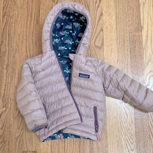 Patagonia Reversible Down Sweater Hoody - 2T